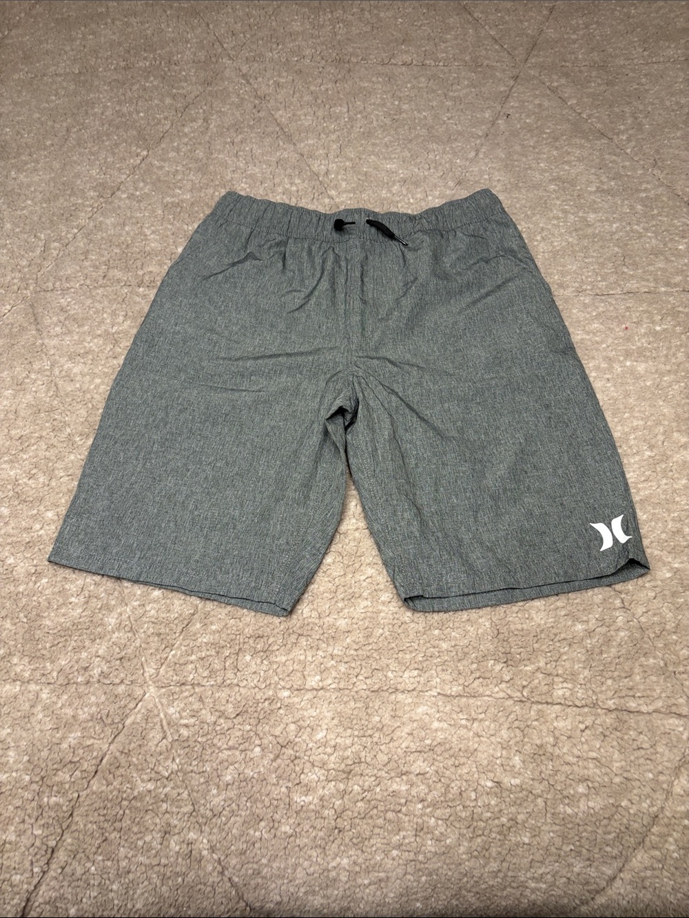 Hurley Kids Heather Gray Athletic Swim Shorts